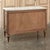 Antique French Louis XVI Mahogany Secretary ~ Commode With Carrara Marble For Sale - Image 15 of 15