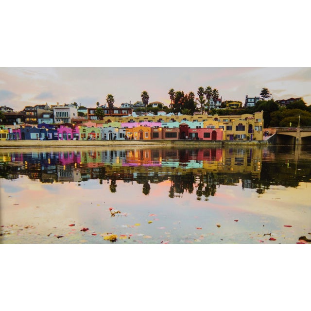 Santa Cruz, California’s Capitola Venetian Hotel Color Photograph Color photograph of the Venetian Hotel located in...