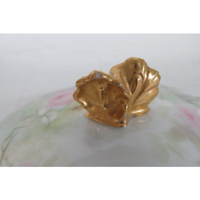 Gda Limoges France Porcelain Lidded Sugar Bowl 4572b For Sale - Image 16 of 18