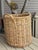 Vintage Extra Large Woven Basket For Sale - Image 4 of 9