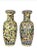 Chinoiserie Large Vintage Famille Jaune Chinese Imperial Yellow Porcelain Floor Vases With Five Clawed Dragons, a Pair 25" For Sale - Image 3 of 12