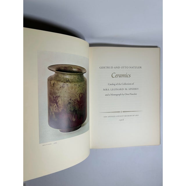 Late 1960s Tall Bottle Form Vase, Private Collection of Gertrud & Otto Natzler - 1 Piece For Sale - Image 10 of 14