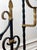 Large French Wrought Iron Chateau Landier Fireplace Screen, 1890s For Sale - Image 10 of 18