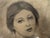 Cosgrove, Portrait Study of a Young Woman, 1957, Pencil on Paper, Framed For Sale - Image 6 of 11
