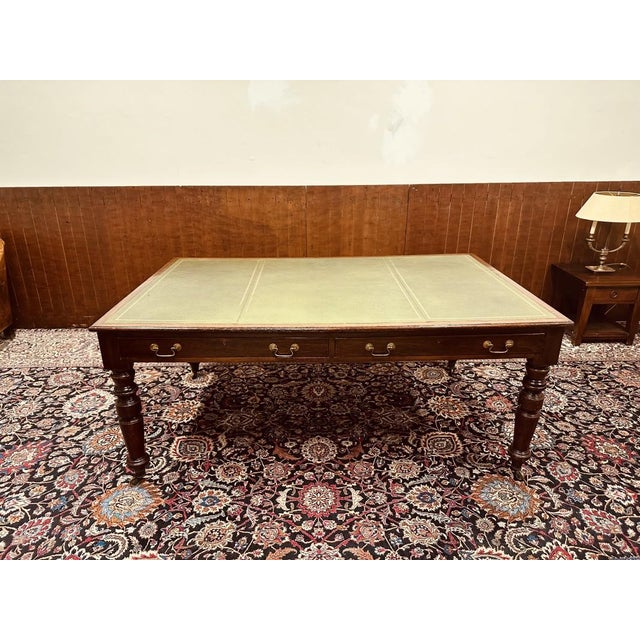 Antique English Writing Desk For Sale - Image 4 of 17