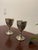 Late 19th Century Antique 19th Century Chinese Export Solid Silver Repoussé Goblets - A Pair For Sale - Image 5 of 6