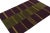Rug & Kilim Rug & Kilim’s Contemporary Kilim in Aubergine and Chartreuse Green Stripes For Sale - Image 4 of 7