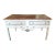 Mid 19th Century French Country Painted Pine Desk Bureau Table For Sale