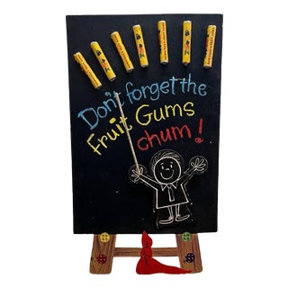 Mid-Century Rowntrees Fruit Gums Motorised Advertising Sign, 1966 For Sale