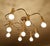 Large Space Age Gilded Ceiling Light from Leola For Sale - Image 4 of 18