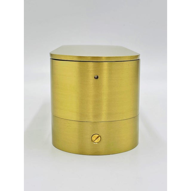 Metal 1980s Italian Brass Lucite Wall Sconce Tci Mini Jolly Modern Light For Sale - Image 7 of 16