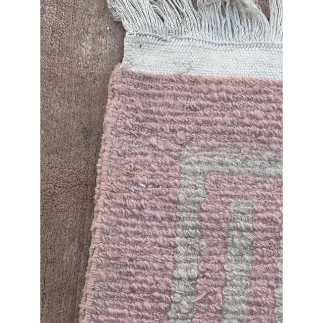 Vintage Nepalese Modern Design Rug, 1980s For Sale - Image 9 of 10