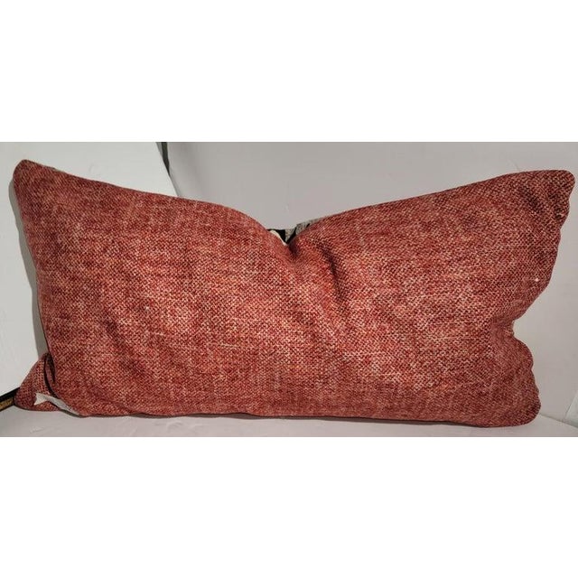 1940s Weaving Eye Dazzler Pillow For Sale - Image 5 of 5
