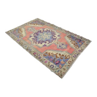 Decorative Vintage Kurdish Carpet For Sale
