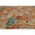 1920s Antique Chinese Art Deco Rug in Rust With Bold Floral Design - Rug & Kilim For Sale - Image 5 of 7
