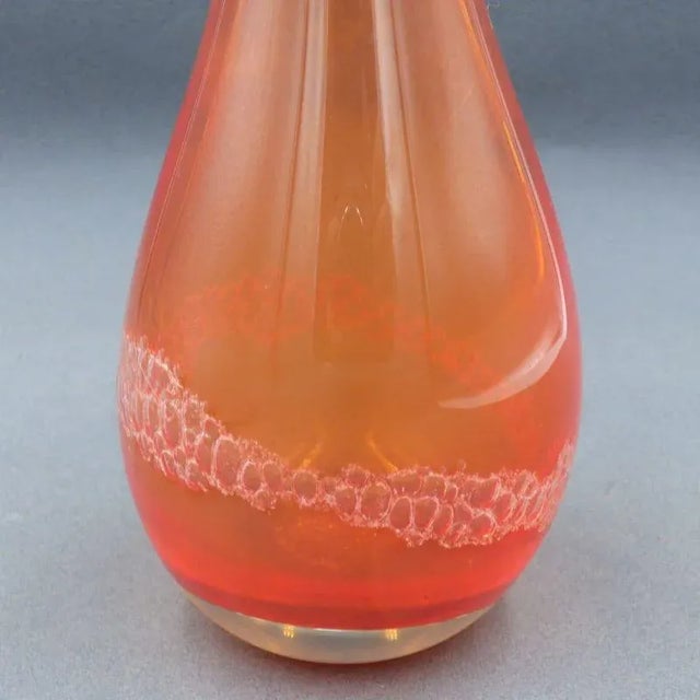 Vase in Glass by Jindra Beránek, 1970s For Sale - Image 4 of 6