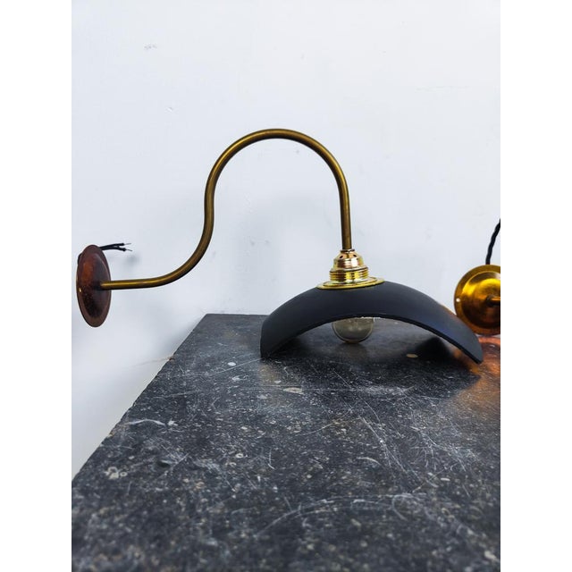 Mercury Glass and Brass Wall Sconces from Sunray London, 1890s, Set of 5 For Sale - Image 6 of 8