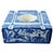 An 18th-century Spanish writing inkwell from Talavera de la Reina, Toledo, decorated in characteristic cobalt blue over a...