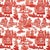 Chinoiserie Schumacher Nanjing Fabric in Coral For Sale - Image 3 of 3