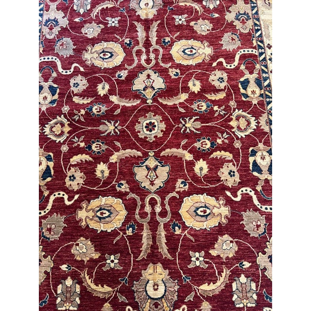 Vintage Handmade Pakistani Lahore Rug 10'6" x 7'2"