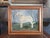 Late 19th century oil painting of a saluki standing in a grassy field. Original and one of a kind. The medium is oil on...