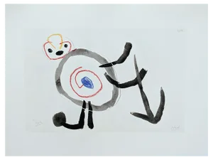 Joan Miro, Enfance d'Ubu XIII, Lithograph, 1972