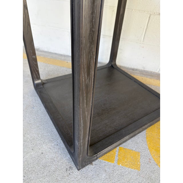 Modern Modern Gray Stone Halen End Table For Sale - Image 3 of 4