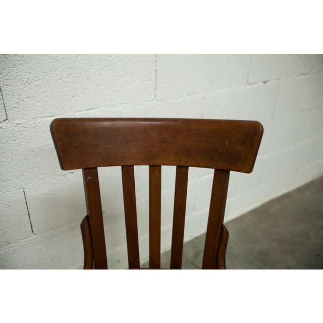 Rotating Screw Typist Office Chair from Baumann, 1930 For Sale - Image 13 of 18