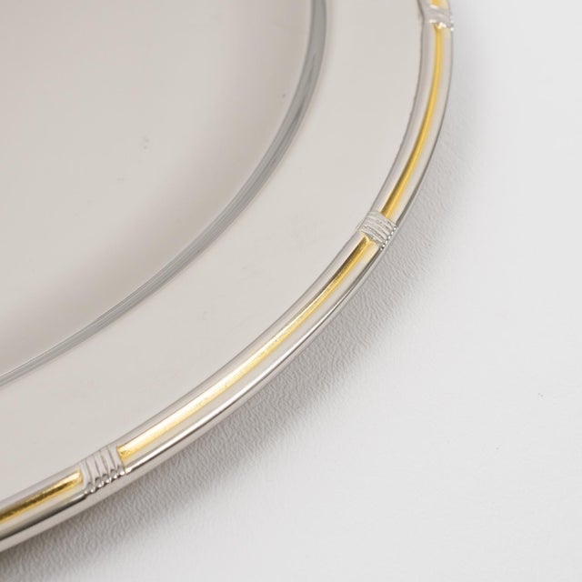 Gucci Barware Silver Plate Barware Serving Tray, Italy circa 1980 For Sale In Atlanta - Image 6 of 9