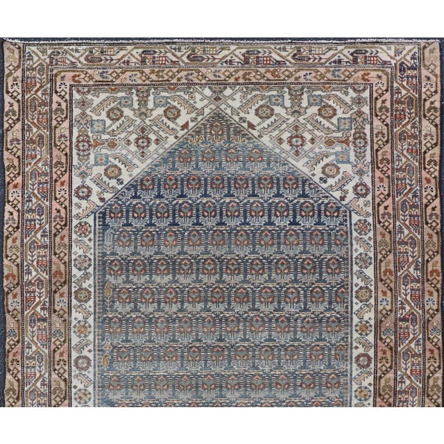 Antique Persian Malayer Rug With Intricate All-Over Herati Design 4'0 X 5'10 For Sale In Atlanta - Image 6 of 12