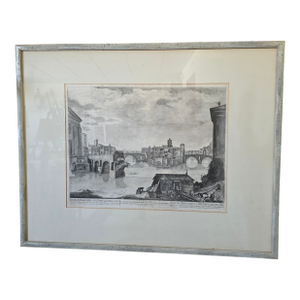 18th C Engraving by Barbault