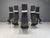 Postmodern Postmodern King Dining Chairs by Belgochrom, 1980, Set of 6 For Sale - Image 3 of 11