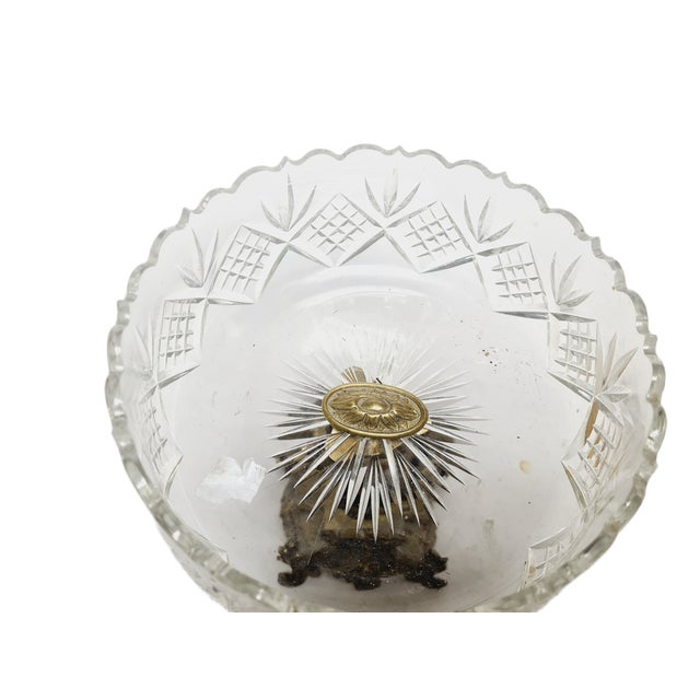 Goldenrod Rococco Bronze Bowl on Stand, France, 1890s For Sale - Image 8 of 18