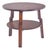 Portuguese Rustic Round Oak Coffee Table, 1950 For Sale - Image 9 of 9