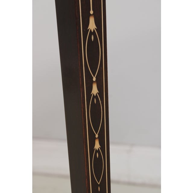 Stickley Inlaid Mahogany Federal Console Hall Table For Sale - Image 9 of 15