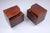 Art Deco Dark Wood Nightstands, 1940s, Set of 2 For Sale - Image 13 of 15