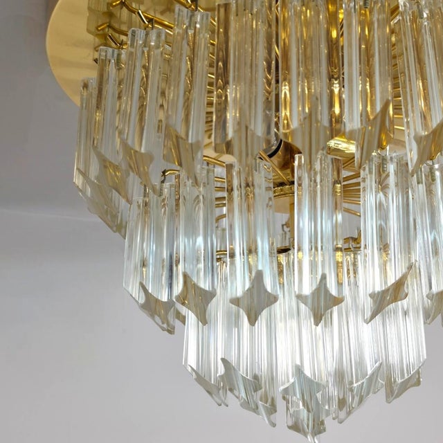 1970s Large Ceiling Light by Paolo Venini for Venini, 1970s For Sale - Image 5 of 7