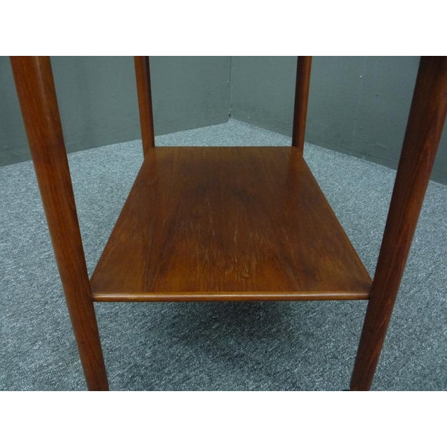 Brown Teak Bar Cart from Dyrlund, 1970s For Sale - Image 8 of 10