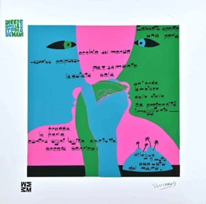 Ennio Pouchard, Diecicomeleditadiduemani on Acetate, 1973
