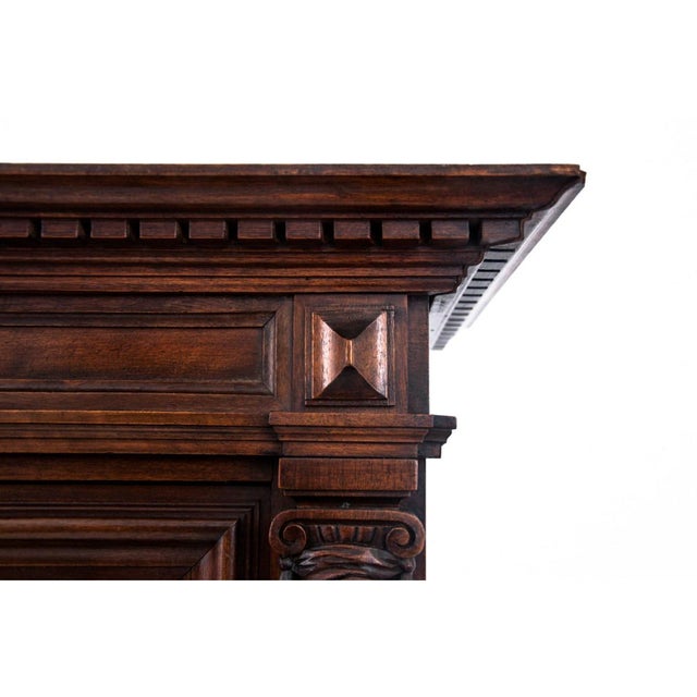 Brown Figural Renaissance Cabinet, France, 1870 For Sale - Image 8 of 18