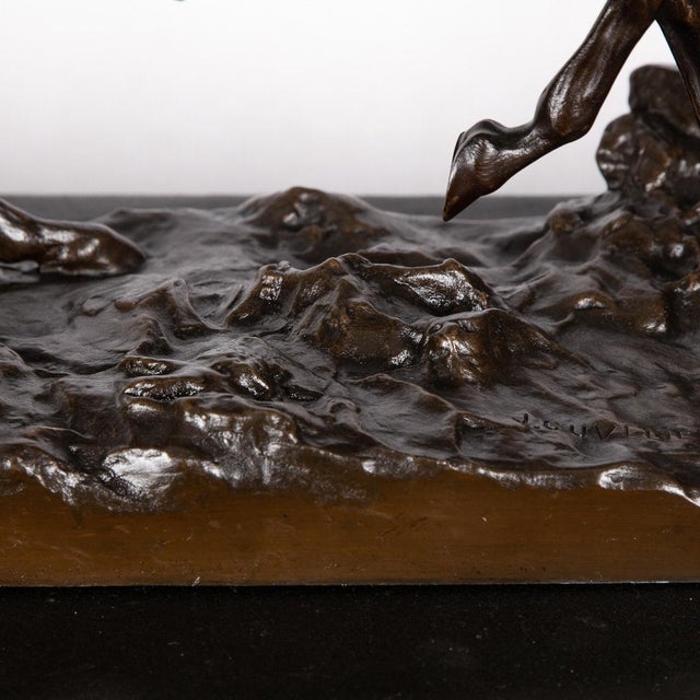 Joseph Cuvelier, Polo Player, 1870, Bronze For Sale - Image 14 of 18
