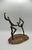 Brutalist Mid Century Bronze Ballet Sculpture Brutalist Signed Katz For Sale - Image 3 of 7