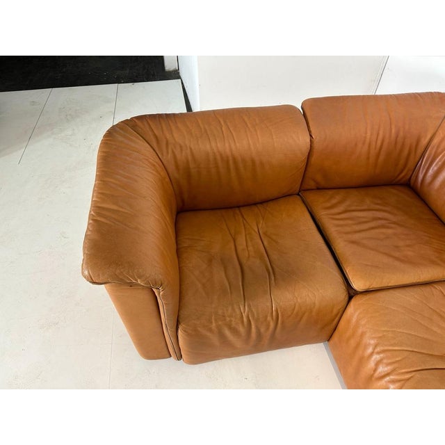 Modular Leather Sofa from Wittmann, Set of 5 For Sale - Image 16 of 17