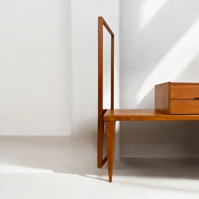 Mid 20th Century Teak Model 32 and 35 Entryway Set by Aksel Kjersgaard, 1960s, Set of 2 For Sale - Image 5 of 11