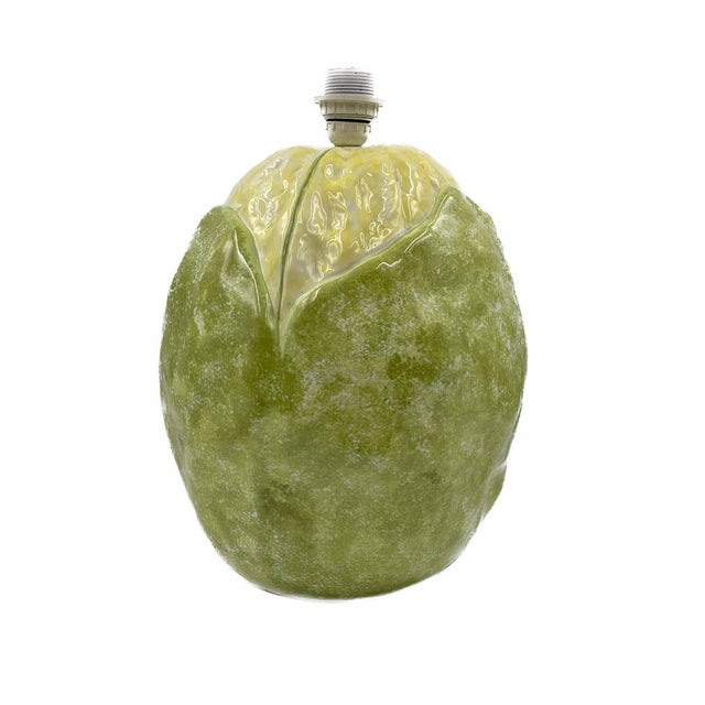 Ceramic Cauliflower-Shaped Table Lamp, Italy, 1970s For Sale - Image 14 of 17