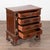 Late 18th century Danish small chest of drawers, crafted in pine. Measuring only 20 inches wide by 21.5 inches high, this...