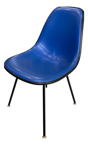 DSX Chair in Blue Fiberglass by Charles and Ray Eames for Herman Miller, 1950s