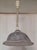Vintage Adjustable Ceiling Lamp with Blue-Grey Ceramic Shade on Plastic Mount, 1970s For Sale - Image 6 of 7