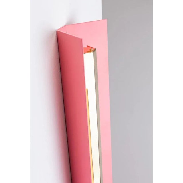 Contemporary Large Misalliance Ex Pink Wall Light by Lexavala For Sale - Image 3 of 6