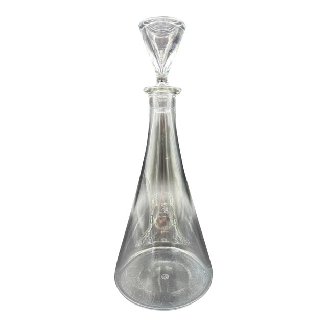 Mid 20th Century Baccarat Crystal Decanter For Sale